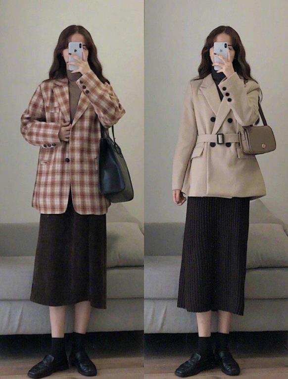 女性秋冬职场时尚休闲如何搭配