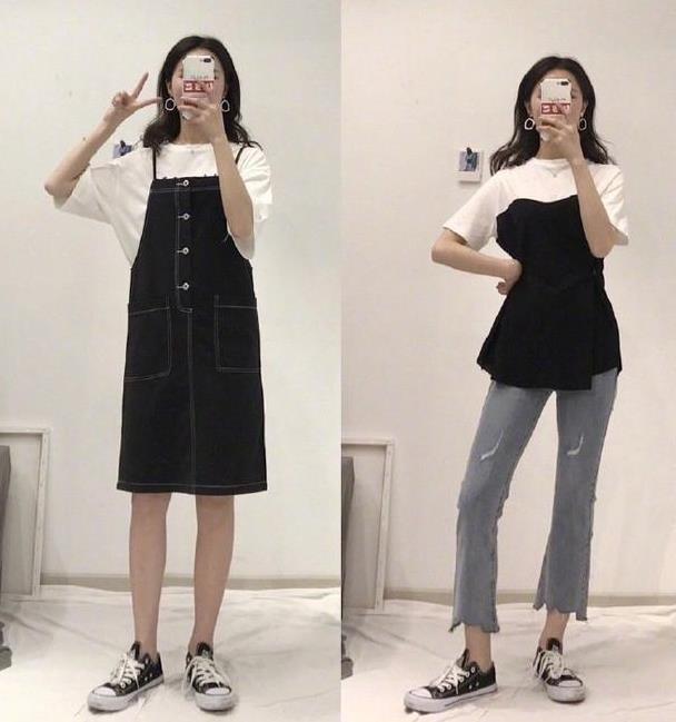 2023小个子女生的春季时尚显高显瘦搭配 18套总有一套适合你