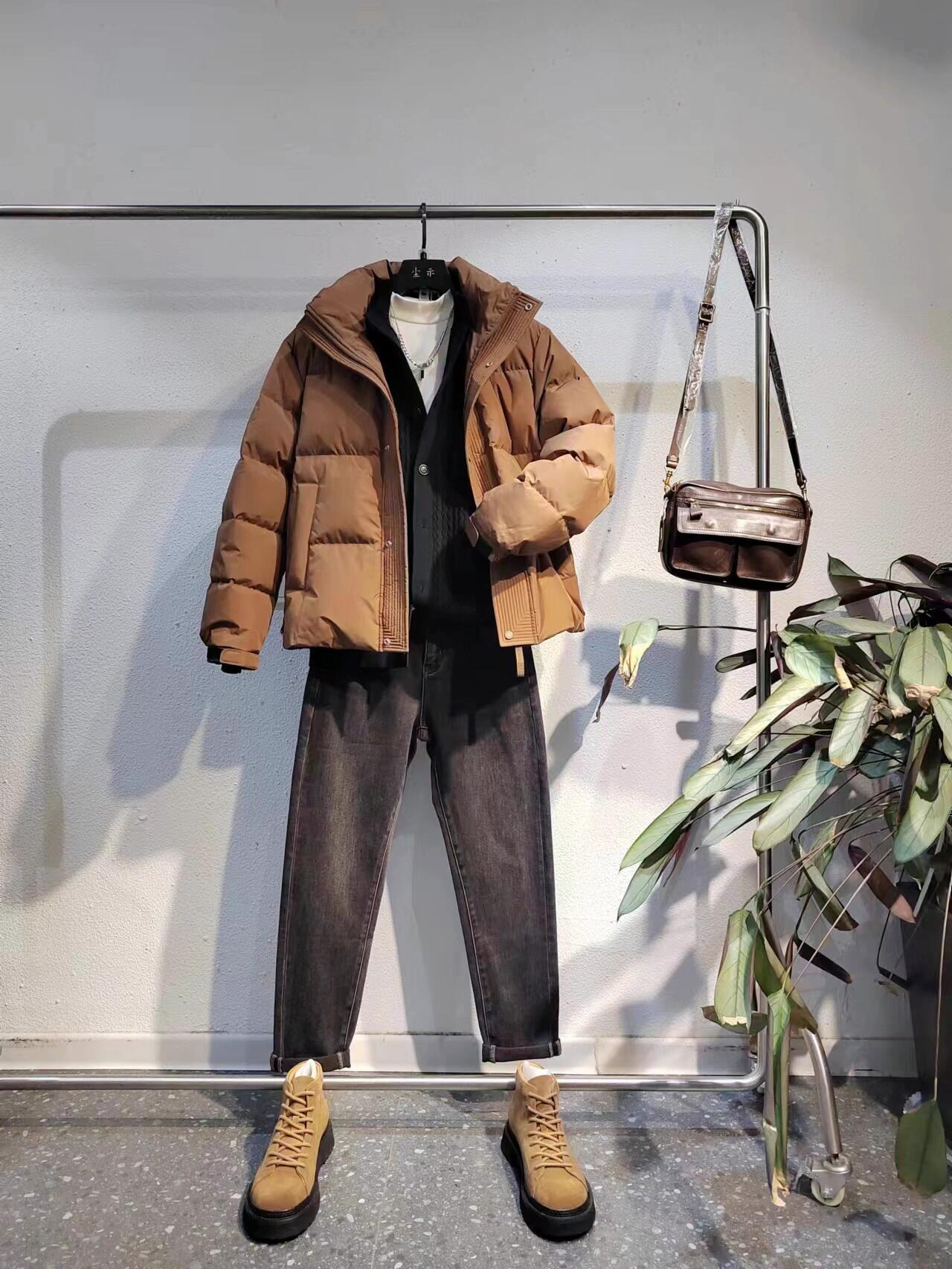 一键抄作业！男生保暖又时尚的羽绒服穿搭案例