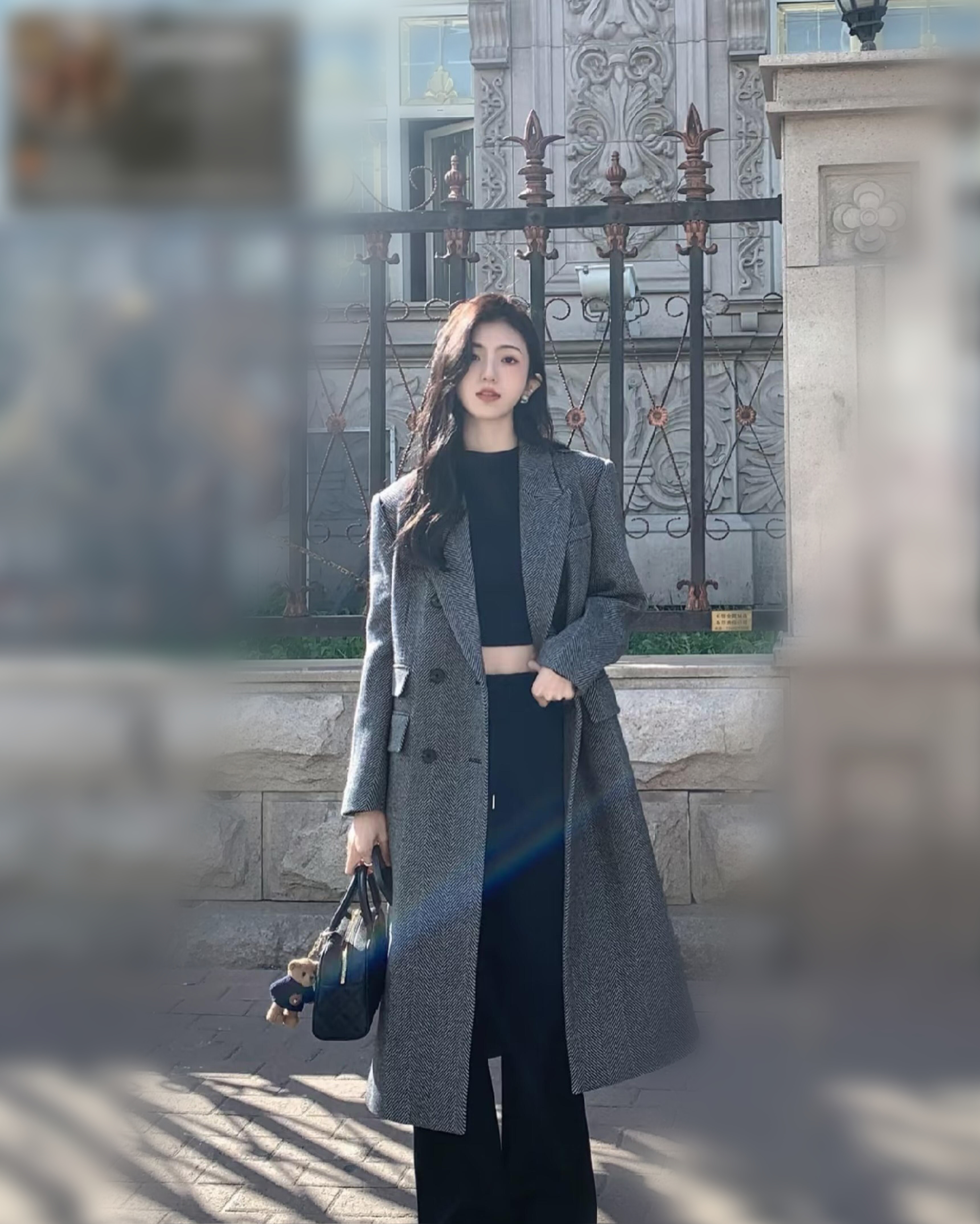 小个子女生解锁大衣慵懒风 小个子女生解锁大衣慵懒风