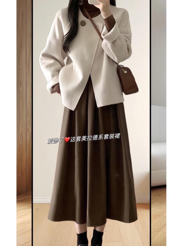 深冬茶系穿搭，美出高级感