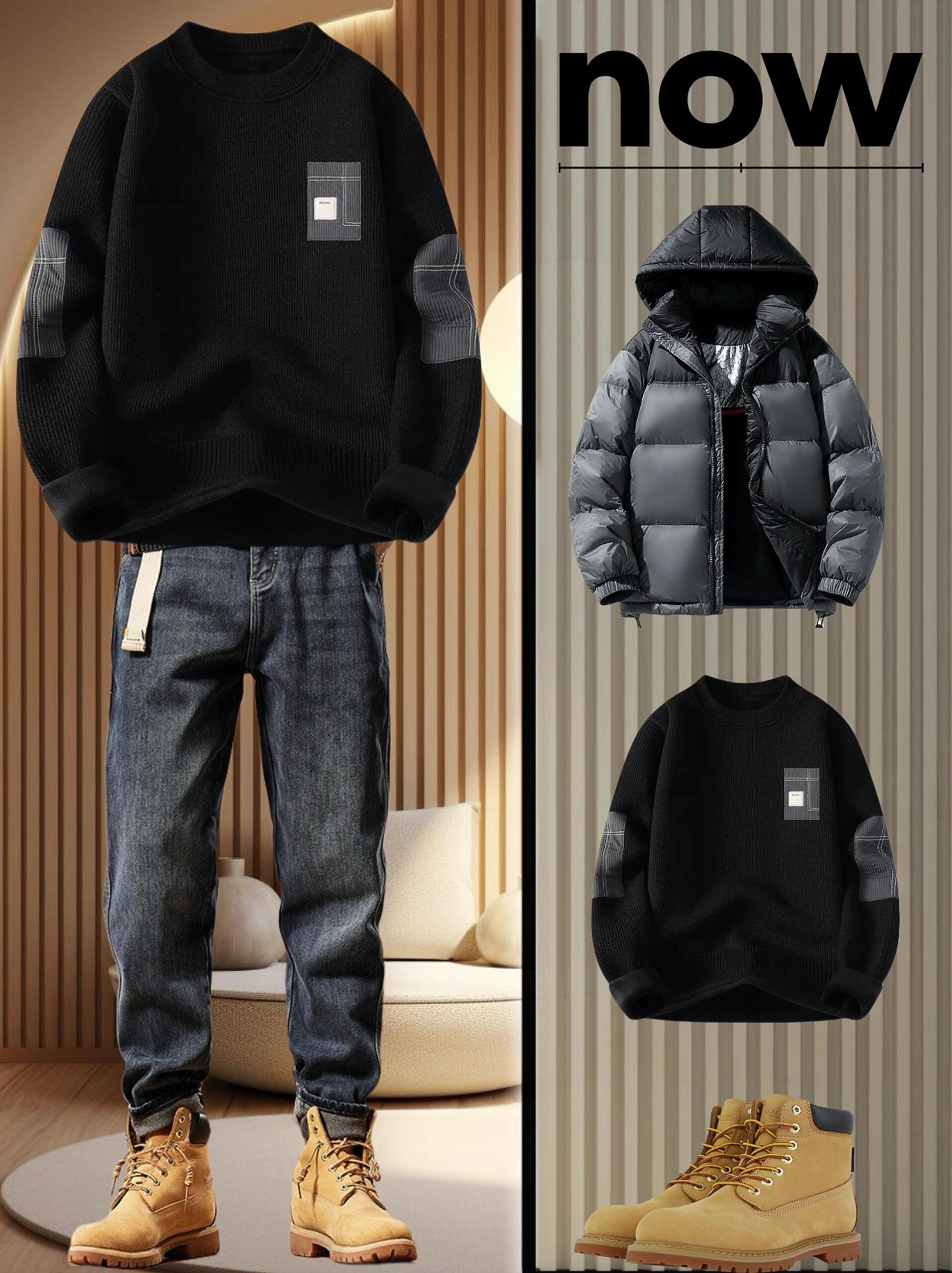 一眼钟情的男士毛衣，秋冬必备宝藏