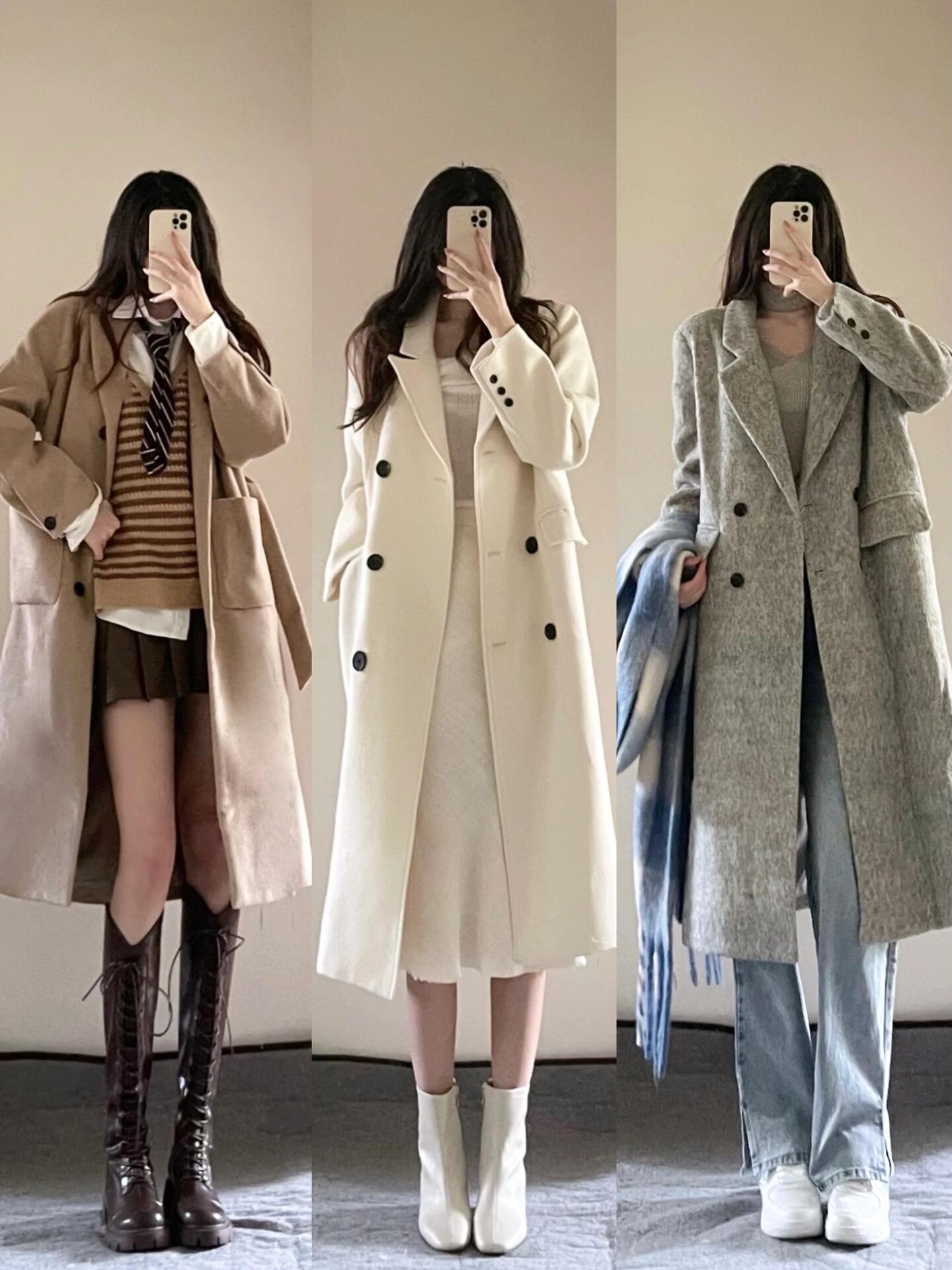 韩系姐姐氛围感秋冬穿搭,大衣魅力难挡 韩系姐姐氛围感秋冬穿搭,大衣魅力难挡