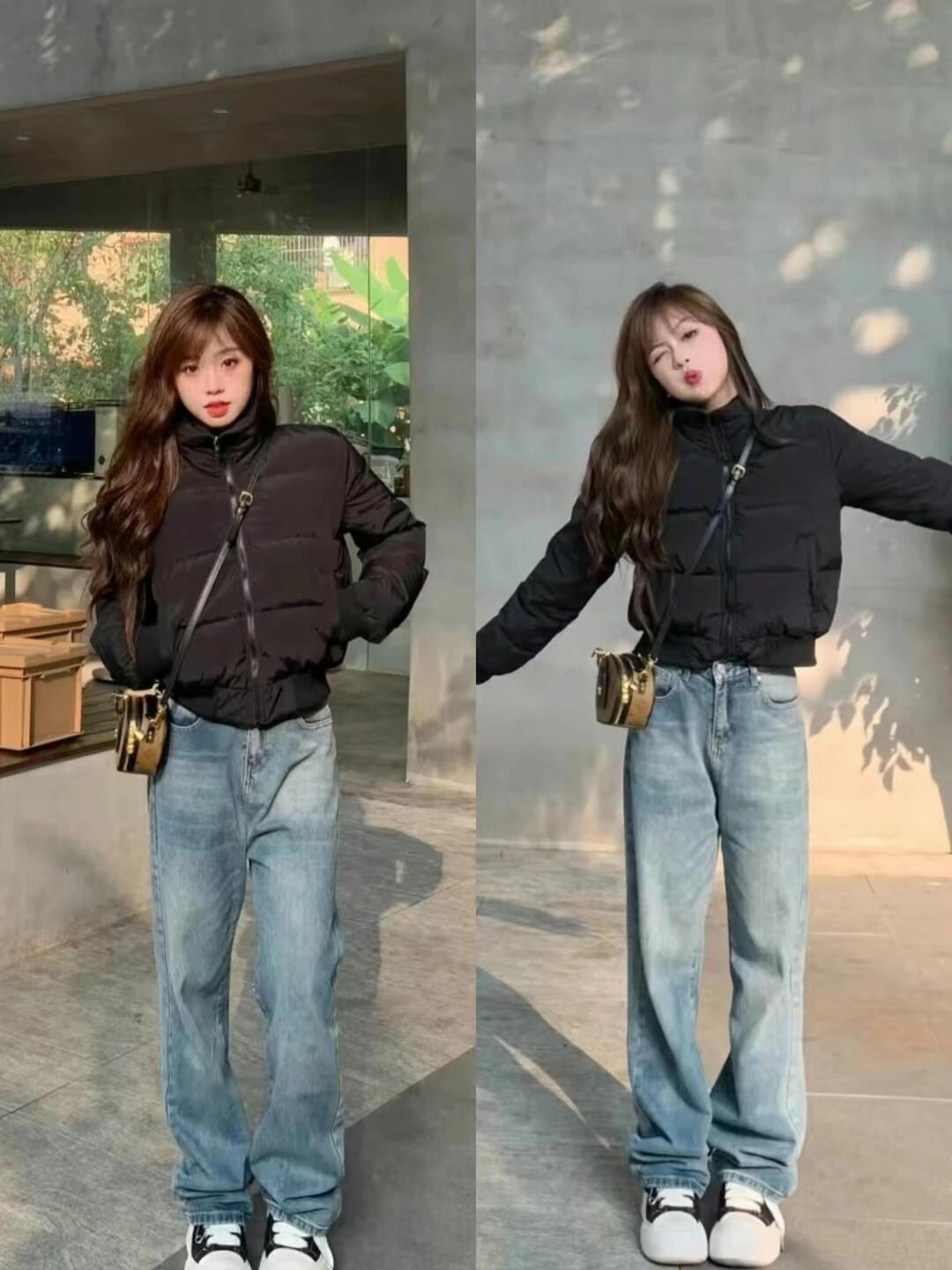 上海秋冬新宠：短羽绒+阔腿裤，美飒出圈