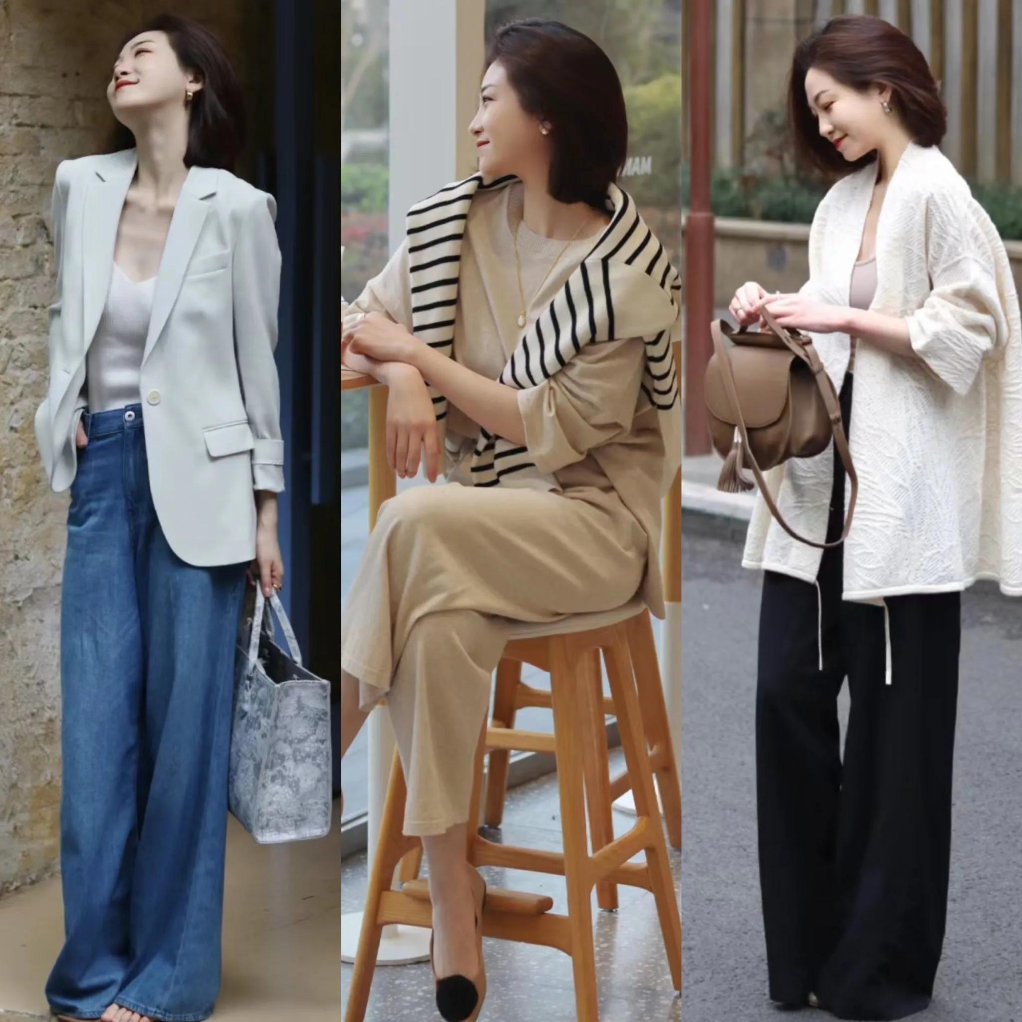 这才是40+女生秋天该有的穿搭，简约高级风来袭