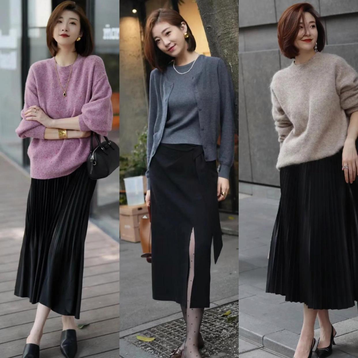 这才是40+女生秋天该有的穿搭，简约高级风来袭