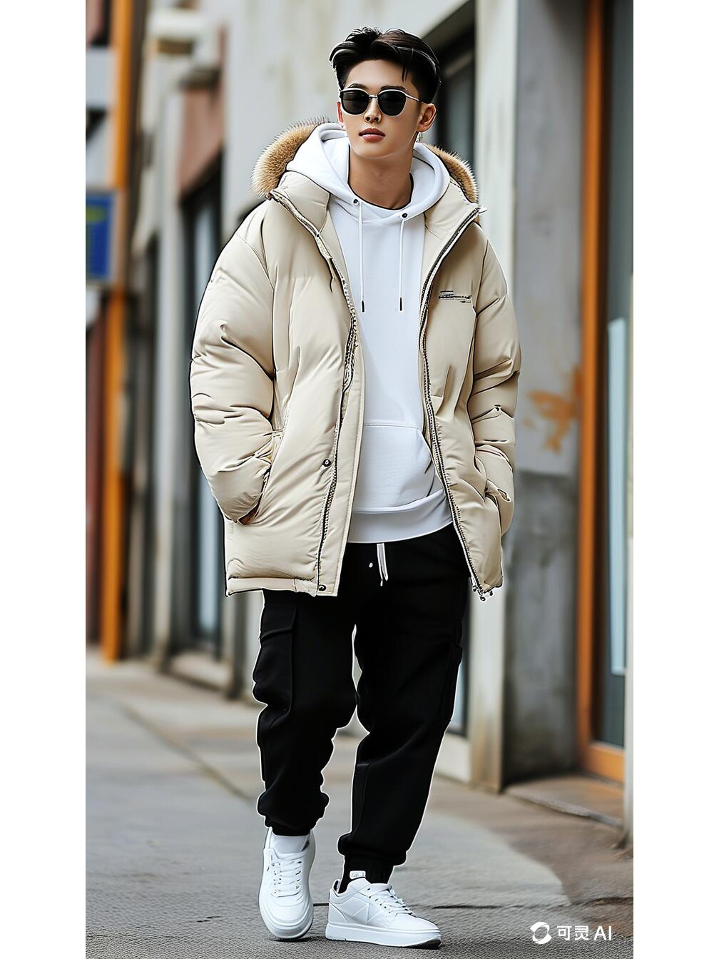 小个子眼镜男生的气质穿搭秘籍，显高还超有型！