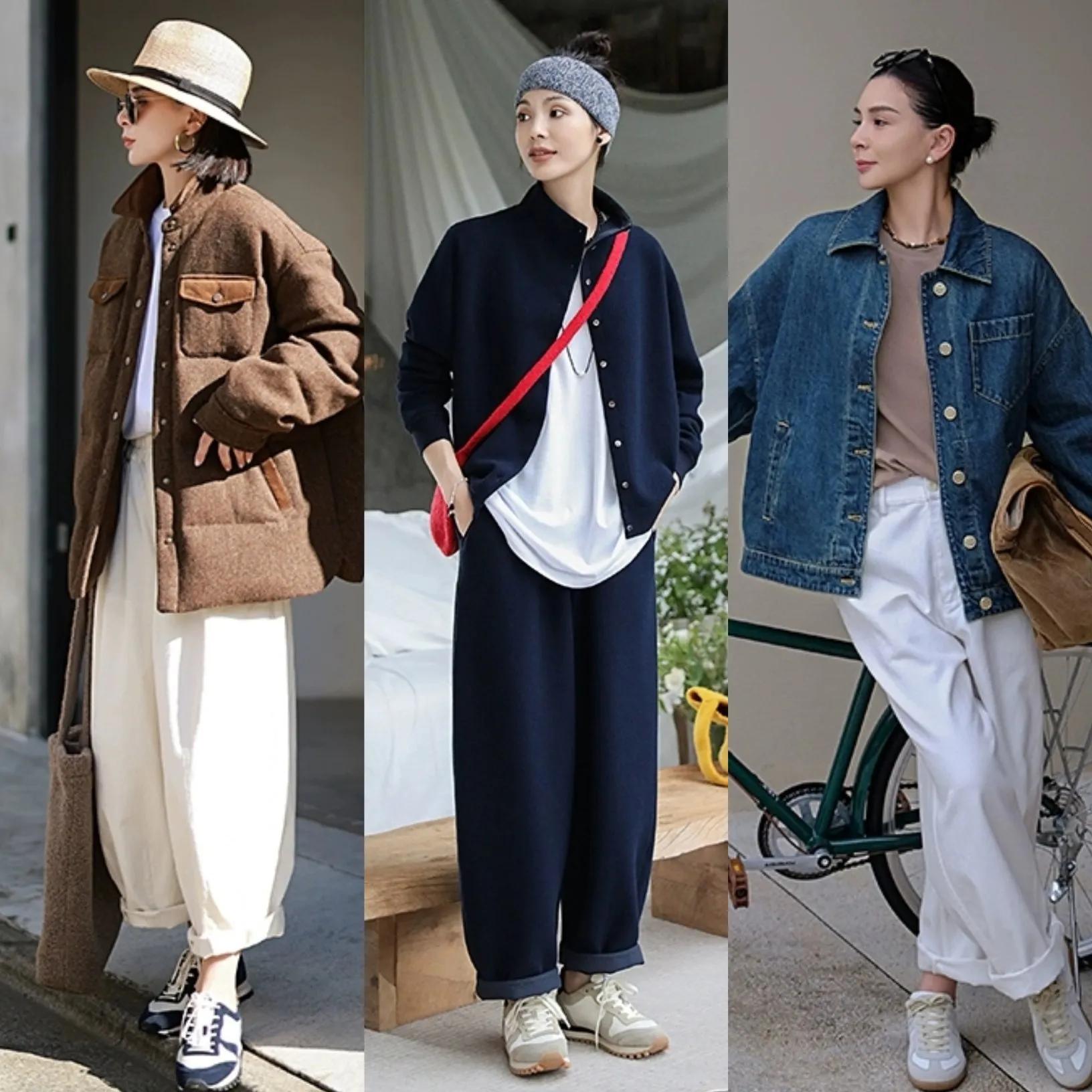 40＋女生秋冬穿搭秘籍：松弛简约风，时髦又减龄