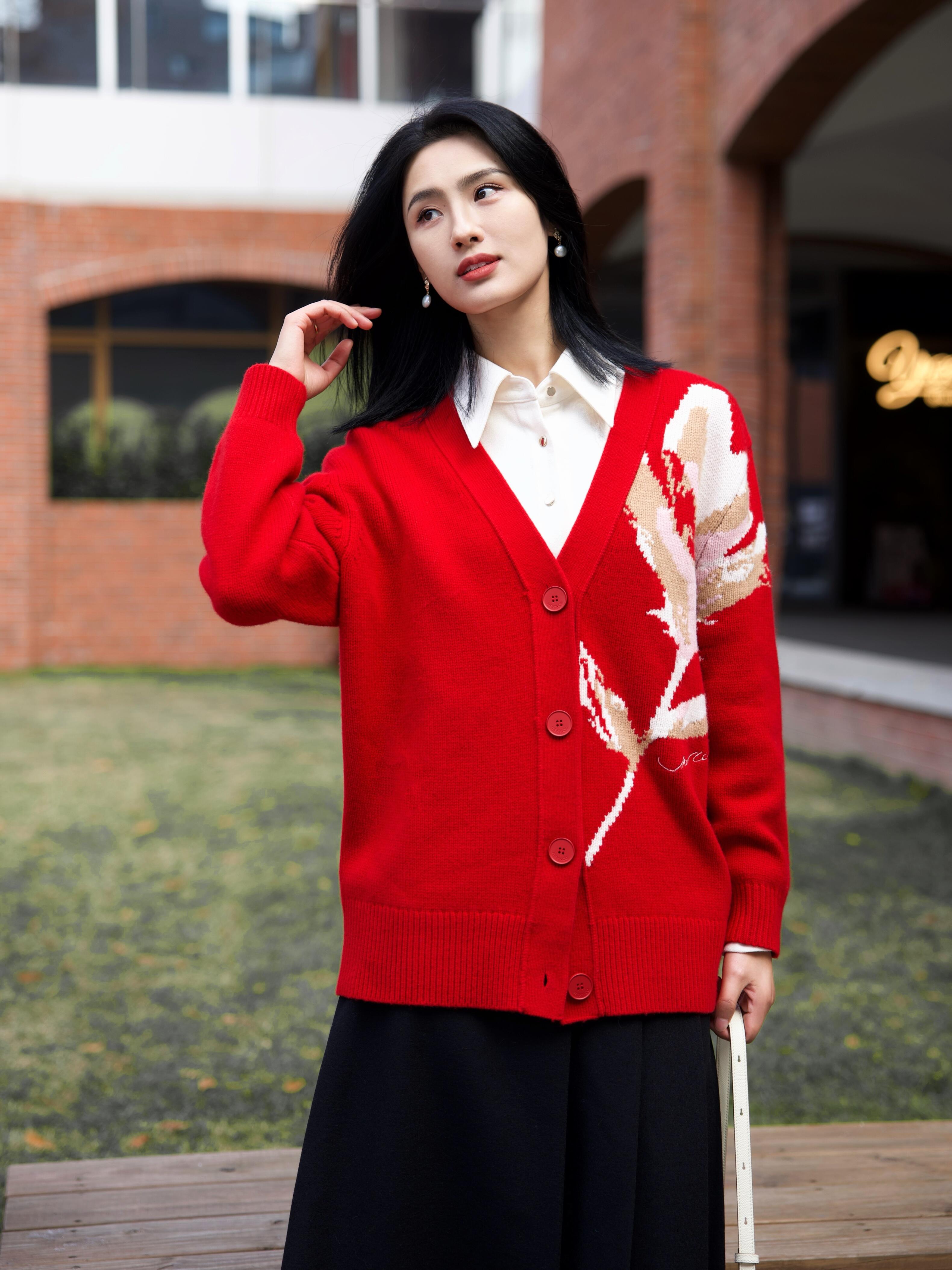 年末限定，解锁炙热耀眼的红色穿搭