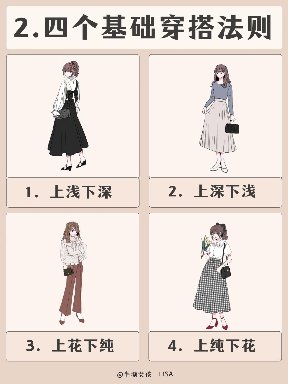 女生必知！永恒的穿搭秘籍大放送